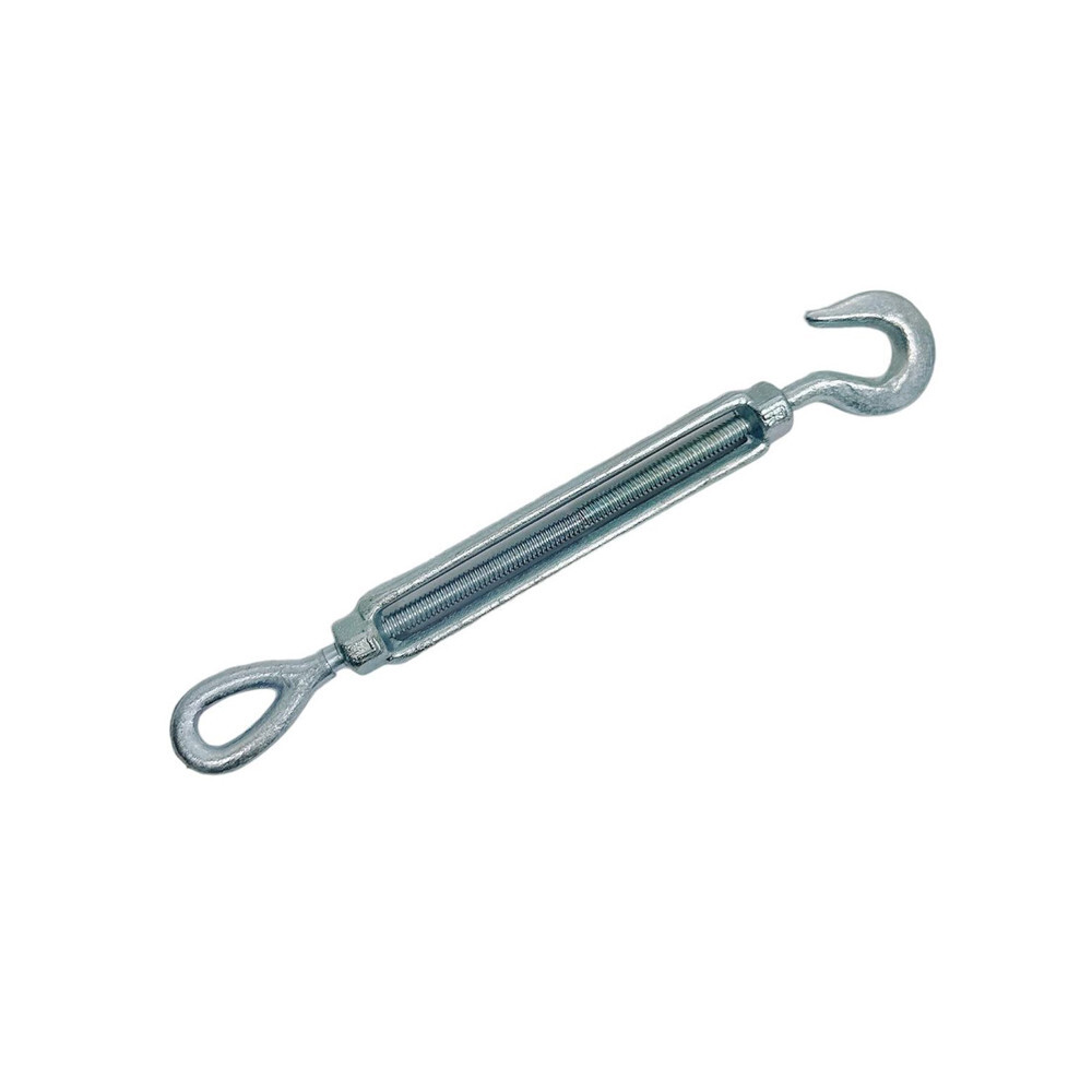 1/4" x 4" Turnbuckle HOOK EYE Pulley Galvanized Drop Forge 400 Lb Capacity