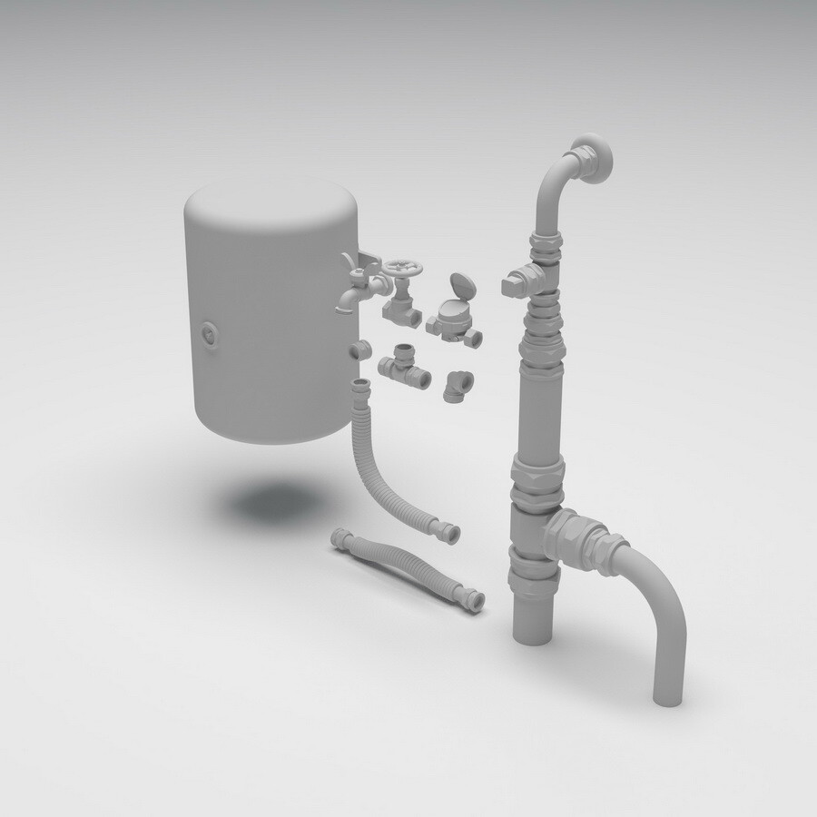 HD Models 1/35 Civil Water System