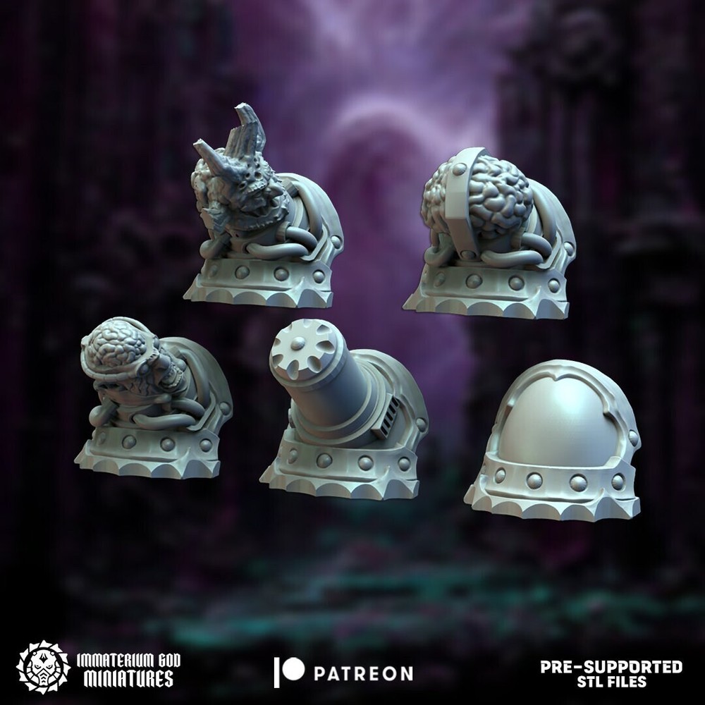 Eternal Punisher, Corrupted Warriors Bits Set - 40 Part Customization Bits Set.