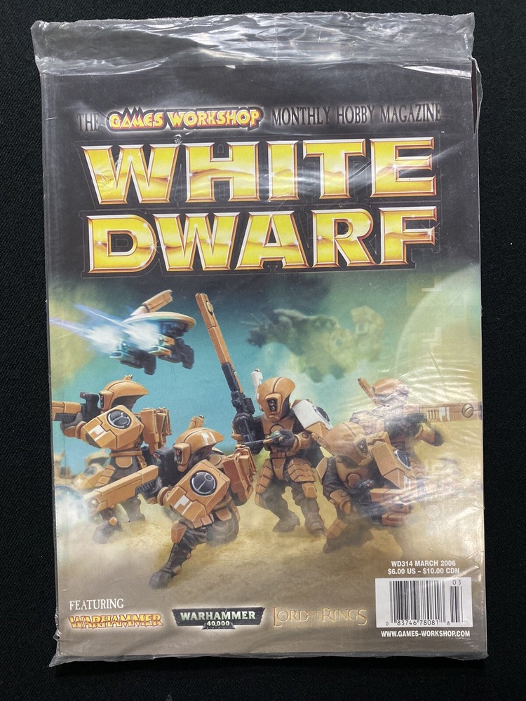 Games Workshop White Dwarf Magazine Issue #WD314 March 2006 New