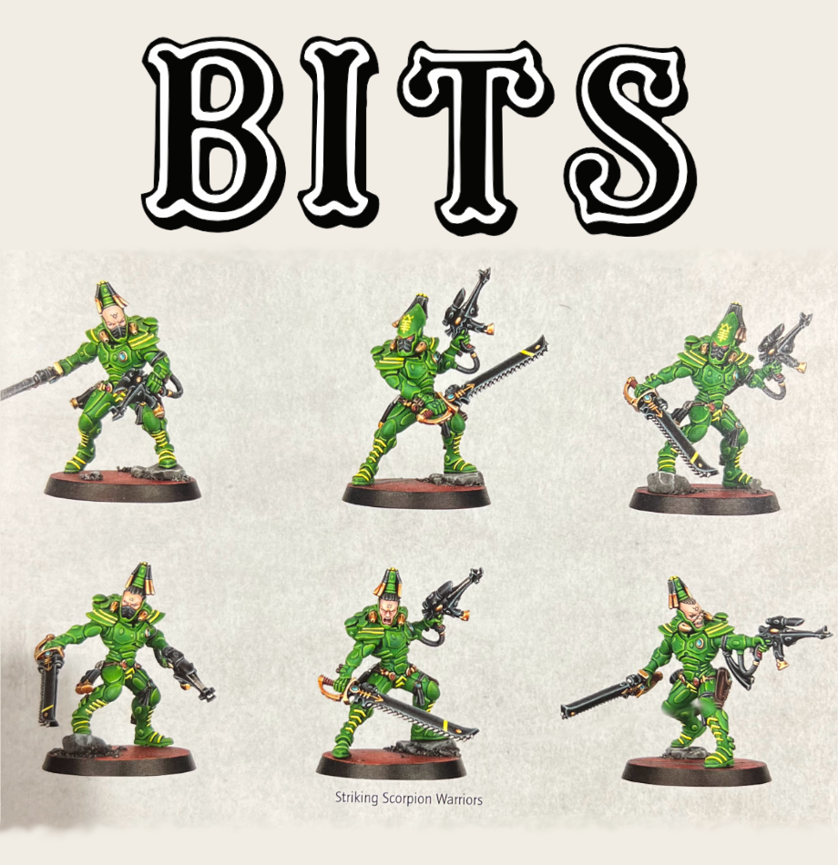 BITS STRIKING SCORPIONS AELDARI ELDAR KILL TEAM SALVATION WARHAMMER 40K BITZ