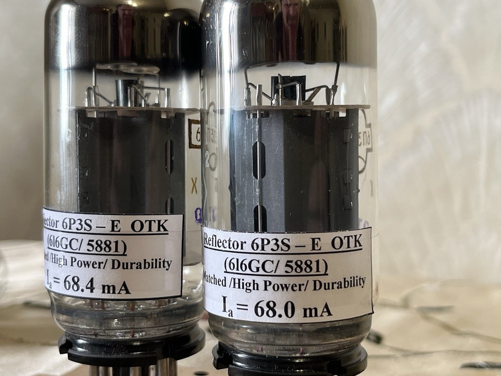 Matched Pair/ Quartet/ Sextet 6P3S - E (6l6/6l6GC/5881) PRECISE TESTING Military