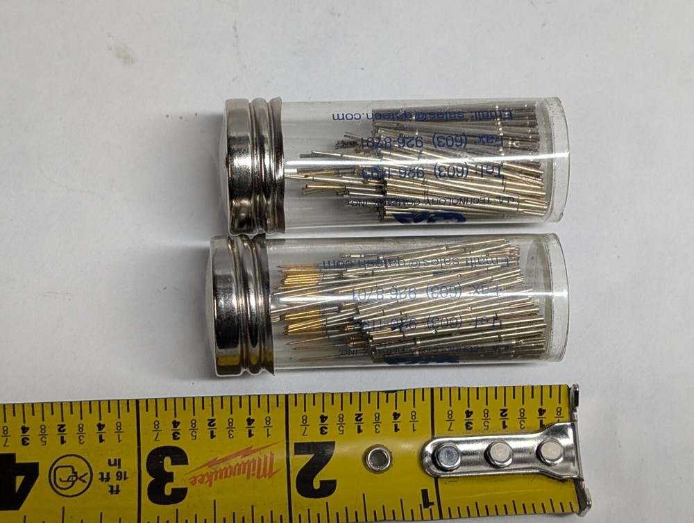 QA Technology Series Electronic Probe Test Tips Assorted Pieces 2 Vials