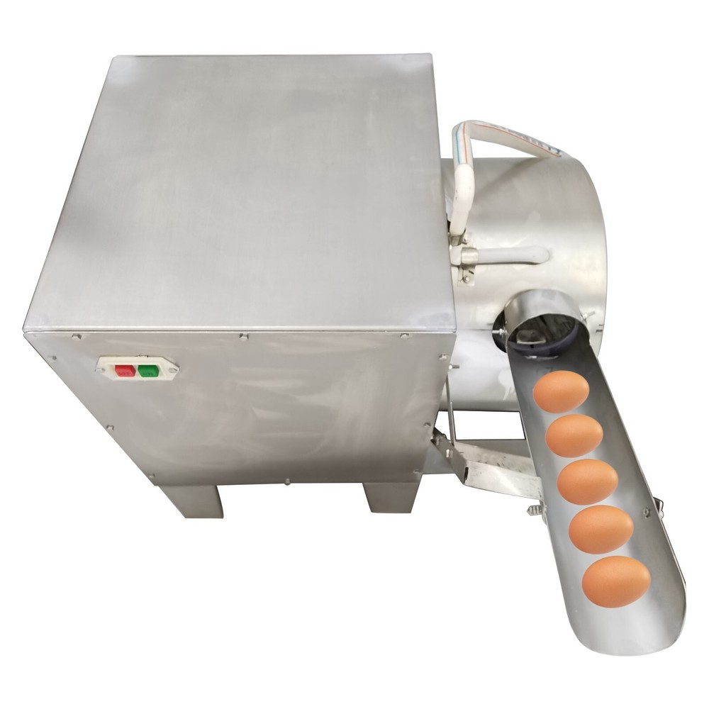 Single Row Automatic Egg Shell Washer Cleaner Surface Washing Machine 2000 PCS/H