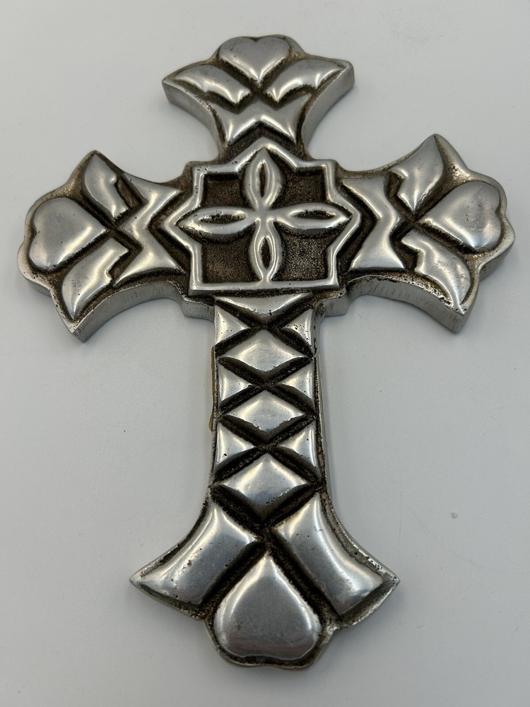 Pewter Cross Wall Hanger