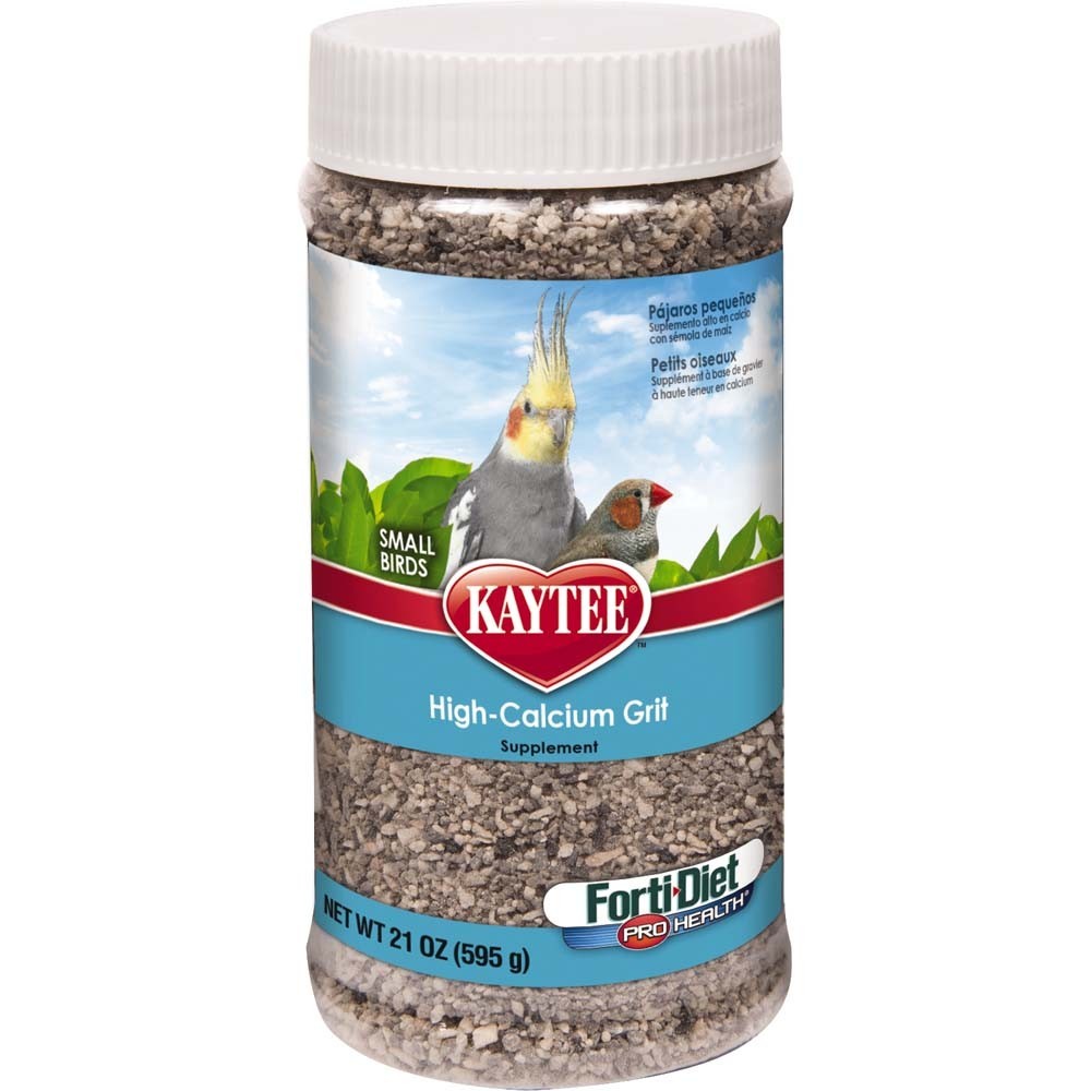 Kaytee Hi-Calcium Grit 21 oz  Digestive Health Supplement for Small Birds