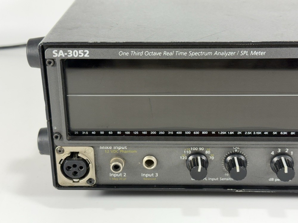 Audio Control SA-3052 one Third Octave Real time Spectrum Analyzer / SPL Meter