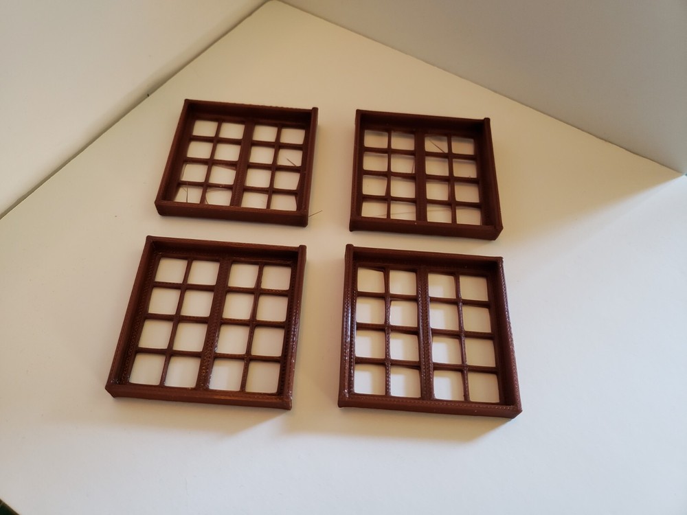 1:24 & 1:25 Scale Windows G-Scale  Brown