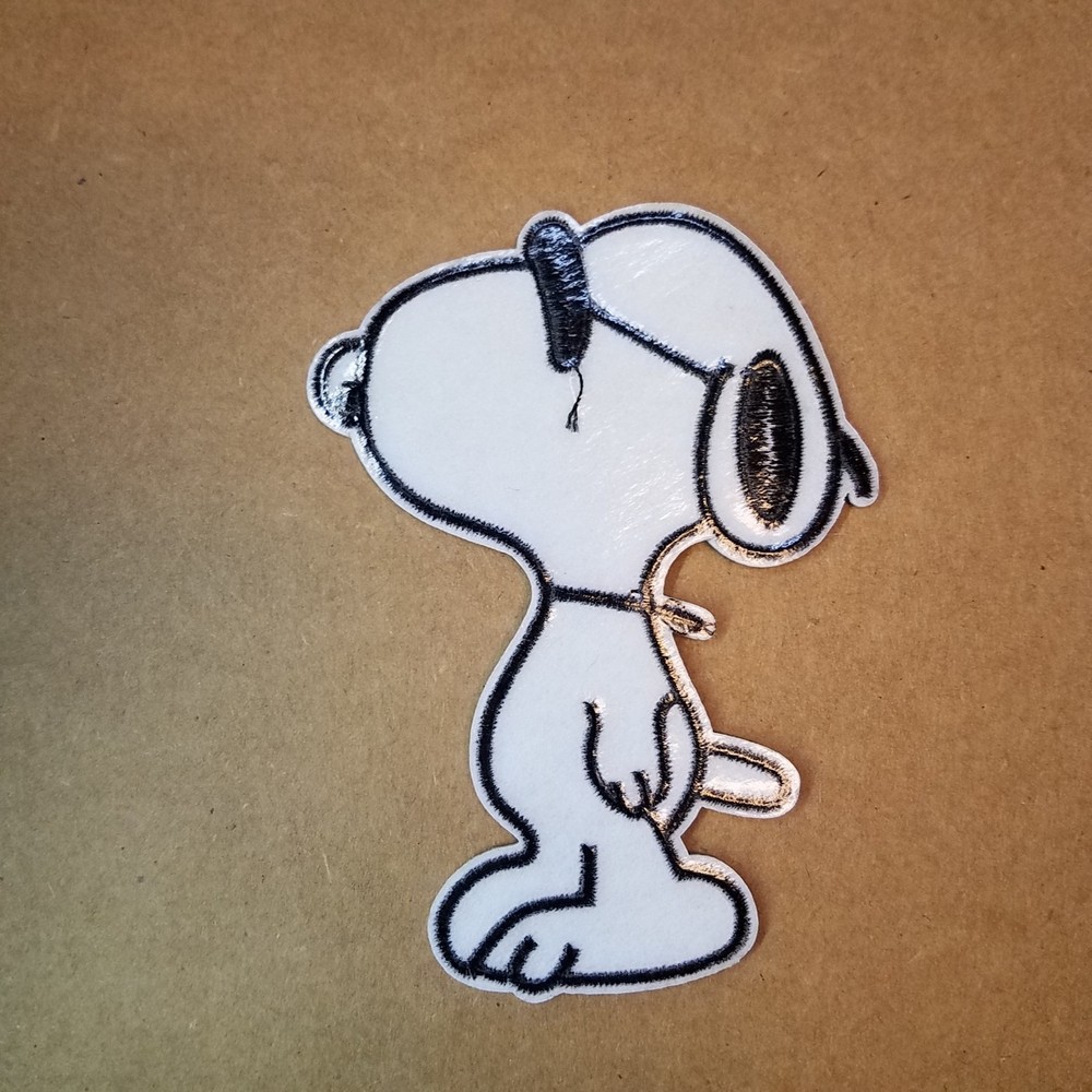 Snoopy embroidered Patch 4 1/2 inches tall