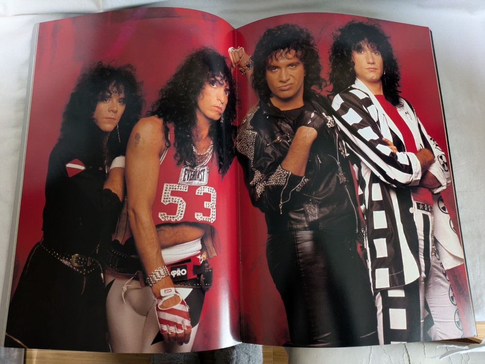 KISS 1988 Japan Tour Concert Program Ticket Stub/Flyer