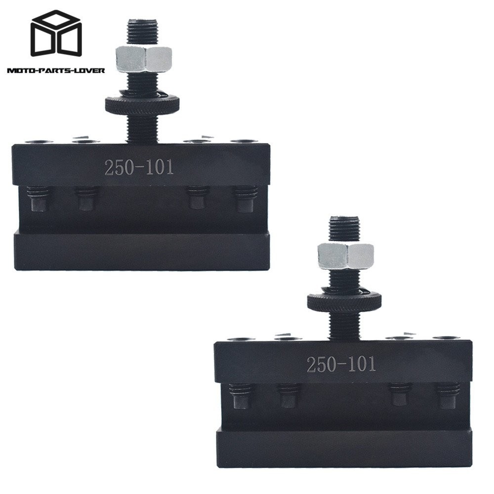 2PCS AXA #1 250-101 Quick Change Tool Post Turning & Facing Holder
