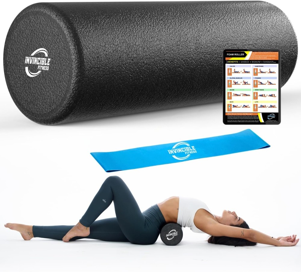 Invincible Fitn 17'' EPP Fo Roller for Deep Tissue Massa – Enhance