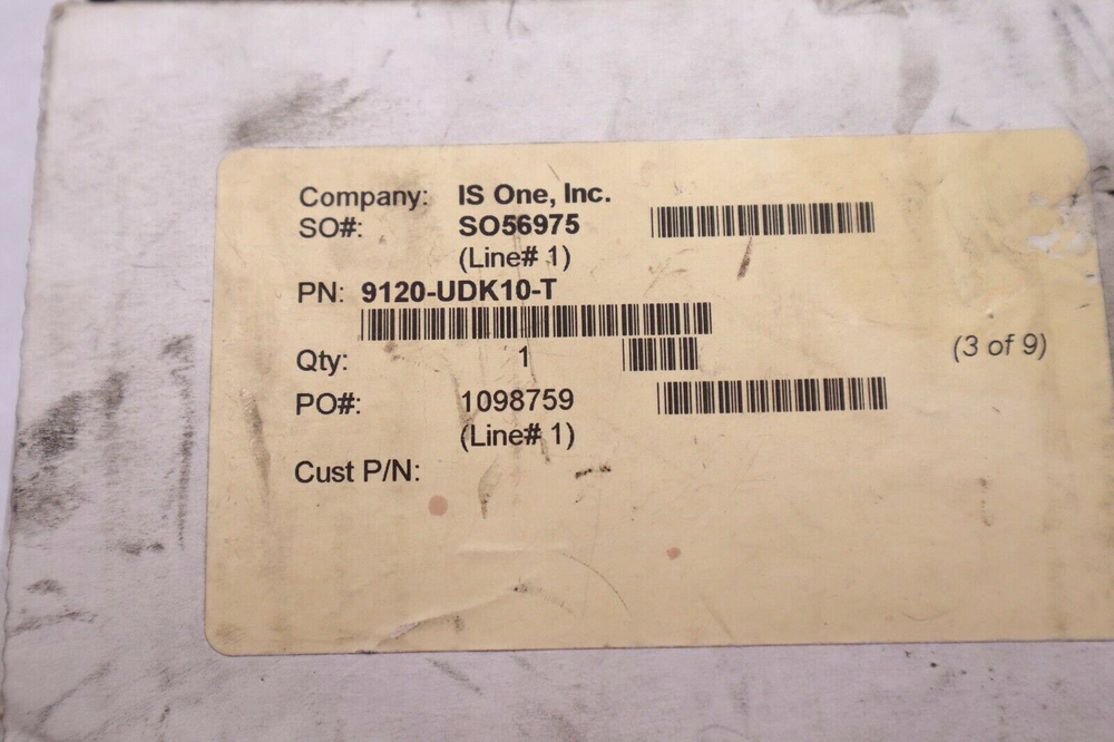 ATI 9120-UDK10-T TOOL CHANGER MODULE #K-1832