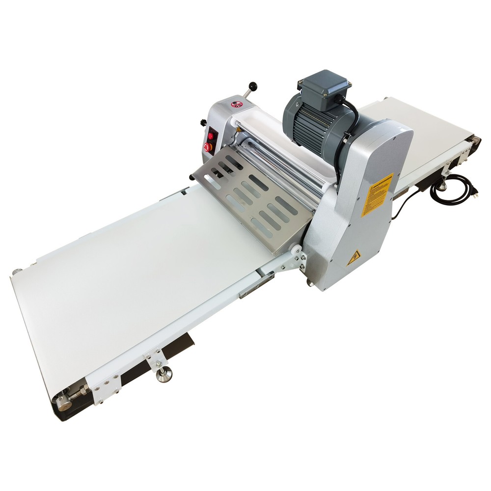 110V Dough Sheeter Reversible Roller Croissant Roller Sheeter for Pastry Dough