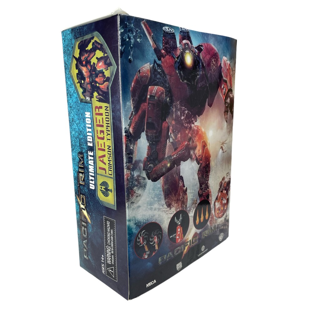 Crimson Typhoon Jaeger 7" Movable Action Figure Toy Statue Pacific Rim Gift Box