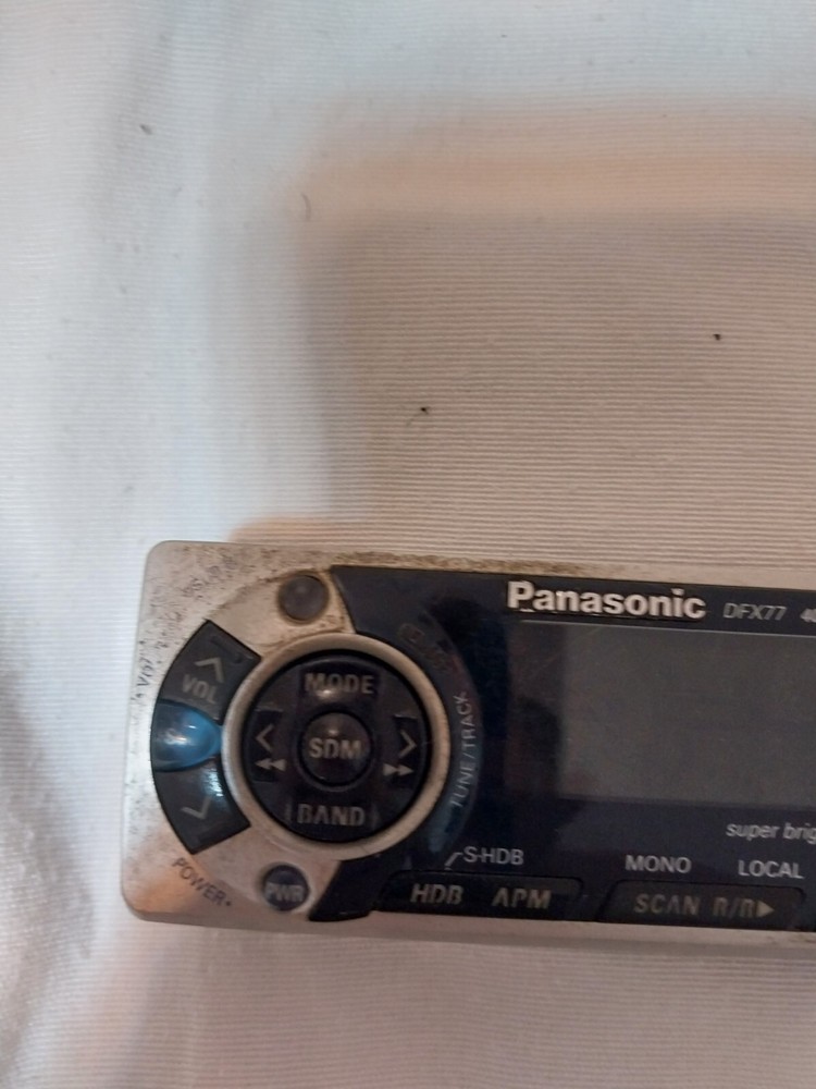 PANASONIC DFX 77 FACEPLATE ONLY