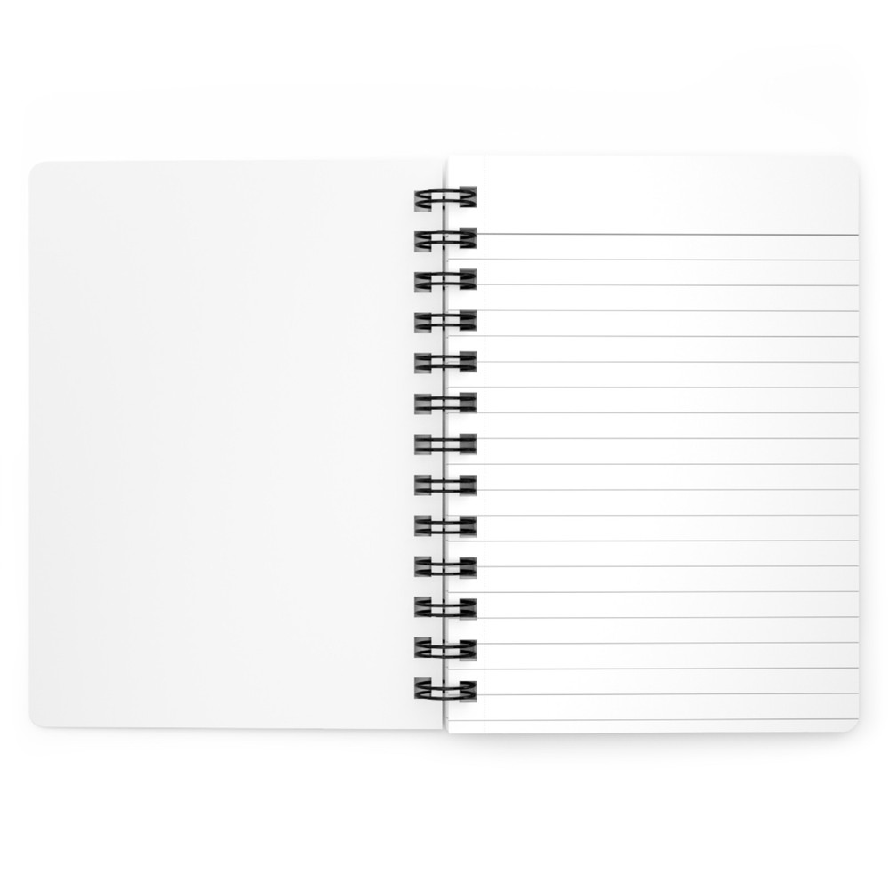 Orange Tabby Cat Spiral Bound Journal