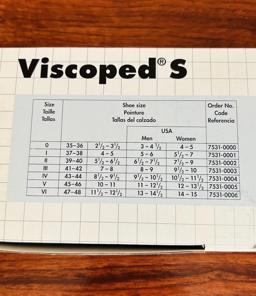 Bauerfeind ViscoPed S Viscoelastic Insoles Size IV