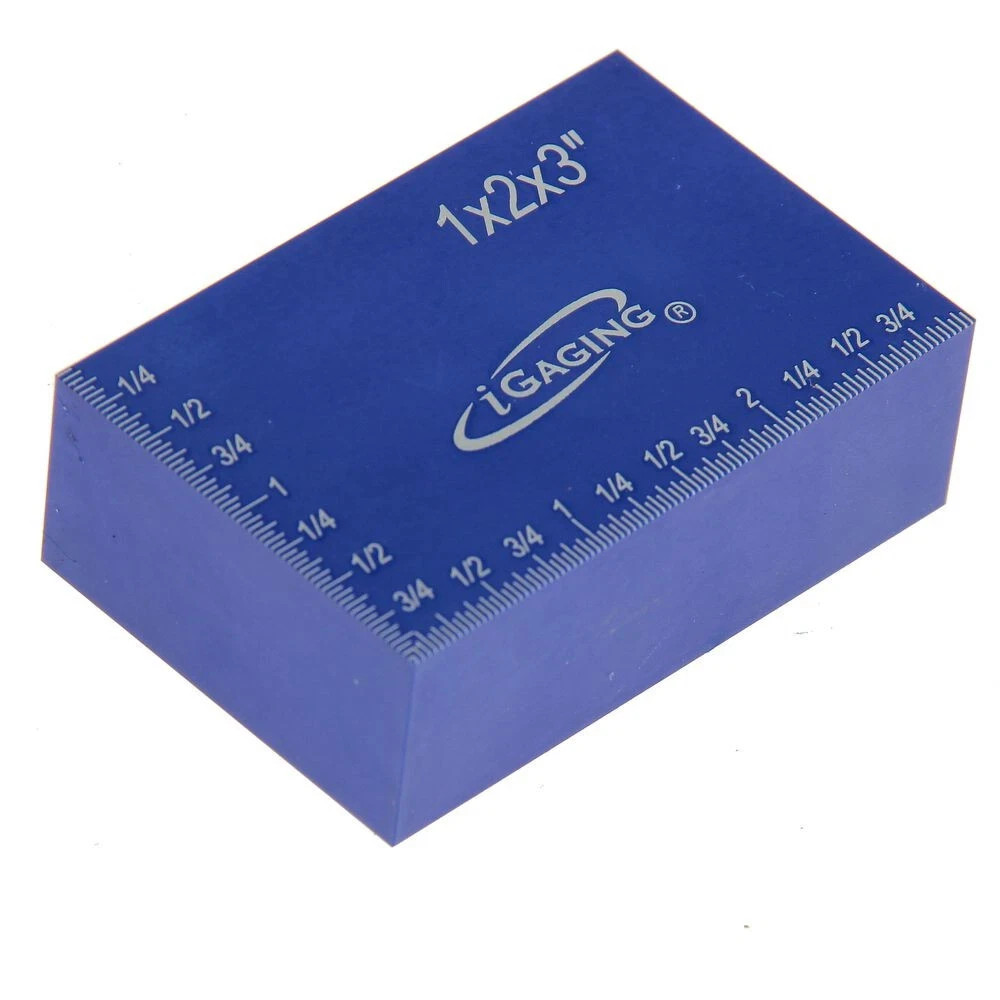 iGaging Precision Setup Blocks Set (15 pieces) *Solid Aluminum* + Blue case