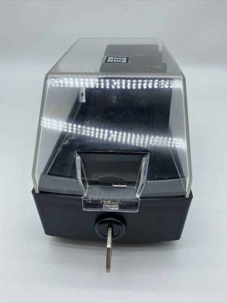 Ring King 3.25" Disk Diskette Storage Holder Case plastic floppy disc storage