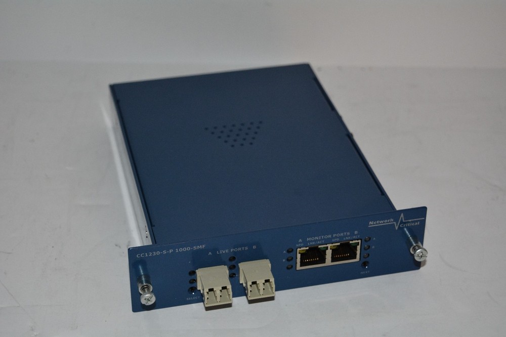 Network Critical CC1230-S-P 1000-SMF Switch