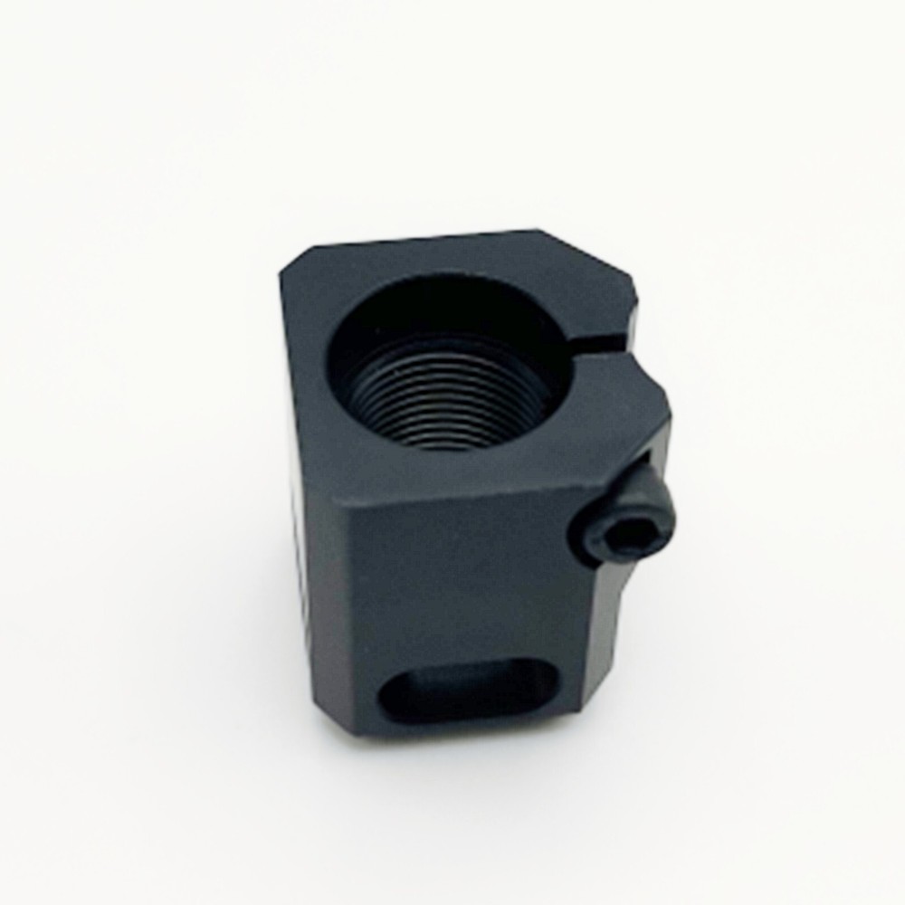 2 Pack 1/2x28 TPI 9mm Muzzle Brake Compensator For Glock 17, 19, 26 Hellcat