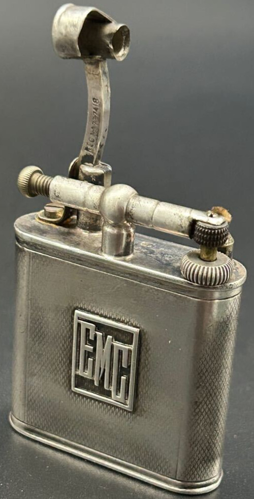DUNHILL oil lighter silver UNIQUE without box