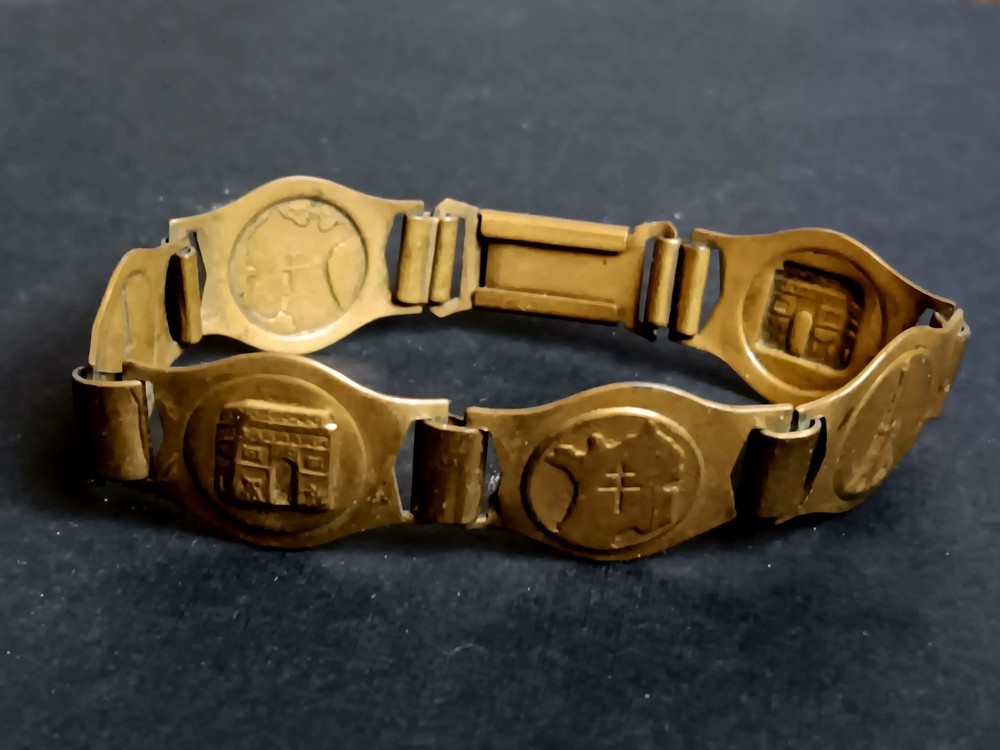 WWII SWEETHEART BRACELET 7"