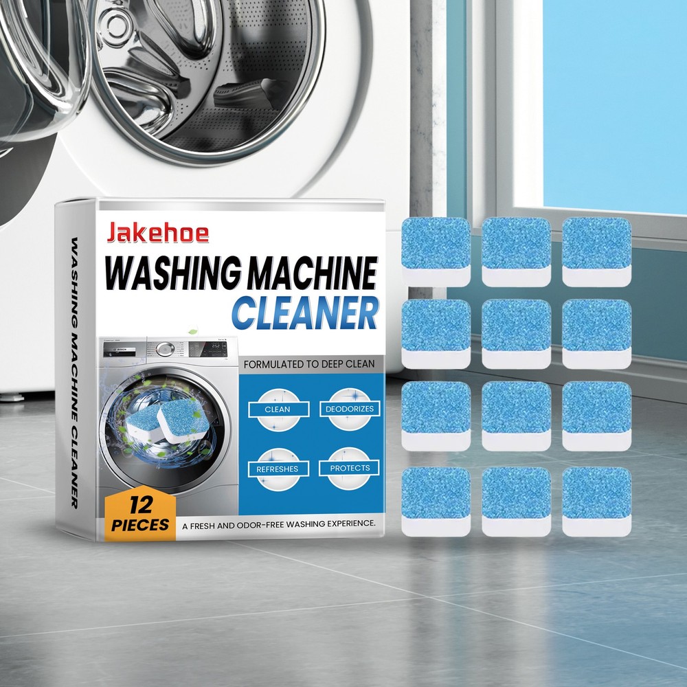 Washer Cleaner Tablets for Front Load Washing Machine Descaling Deodorizing