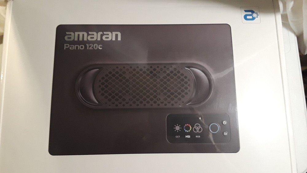 amaran Pano 120c  LED Light Panel Kit / Charcoal / New/ Sealed