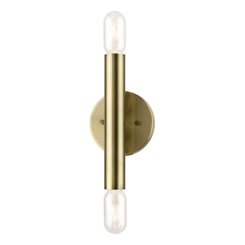 Lighting, 51132-01, Copenhagen, ADA Sconce, Antique Brass