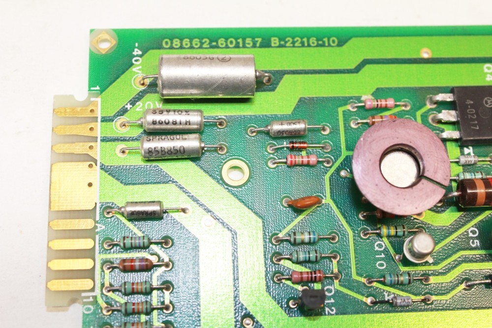 HP part 08662-60157 A7A1 assembly, linear regulator board, (4894 )