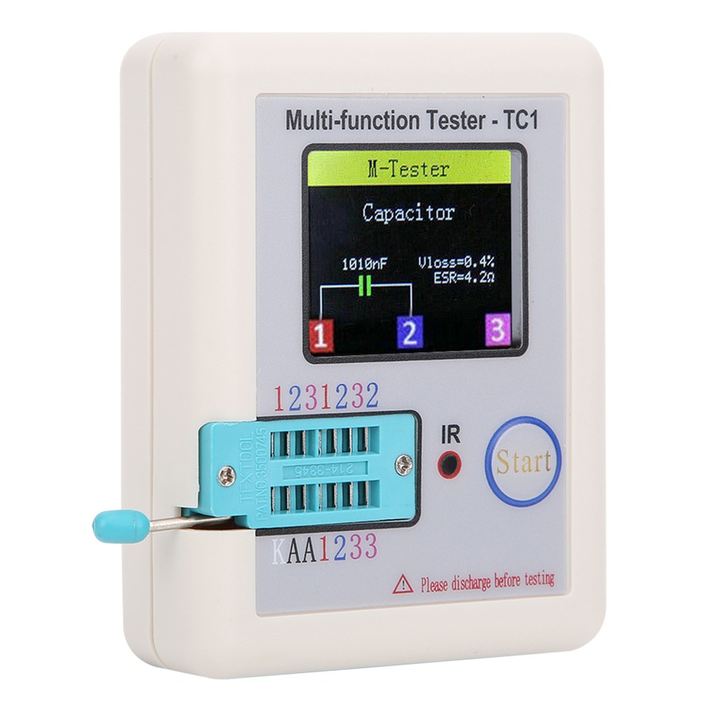 Multi-function Transistor Tester 3.5in TFT Screen  TC1 For Capacitor Diodes