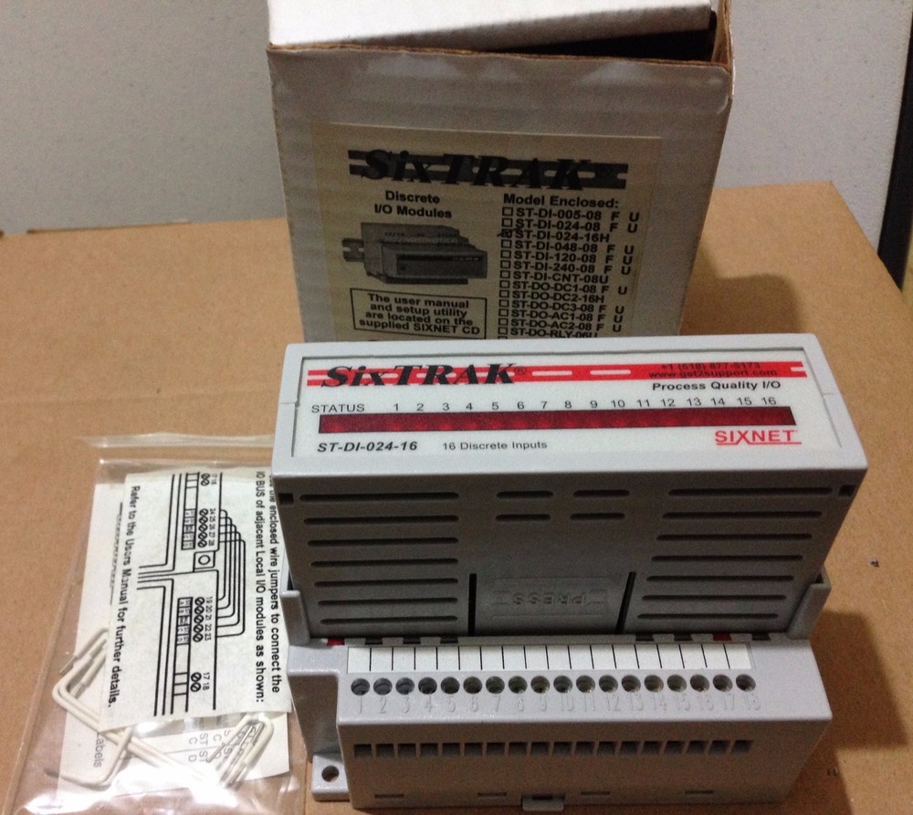 SIX TRAK ST-DI-024-16 INPUT MODULE DISCREET HIGH DENSITY *NEW IN A BOX*