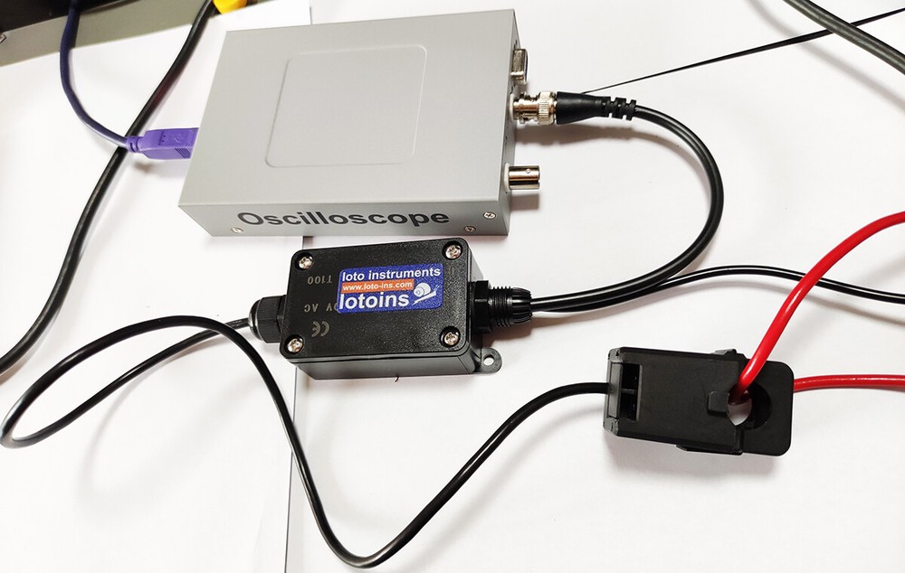 Clamp-on Current Probe Open-close Transformer 10A~200A Current Detection