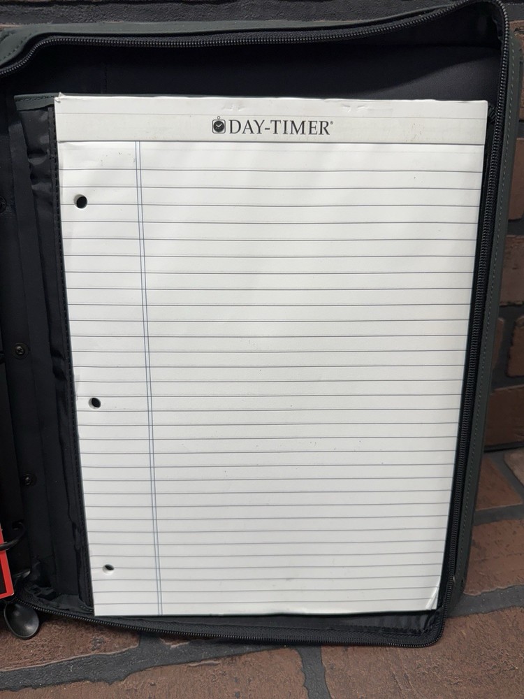 Daytimer Executive Binder Performance Business Tools Notepad