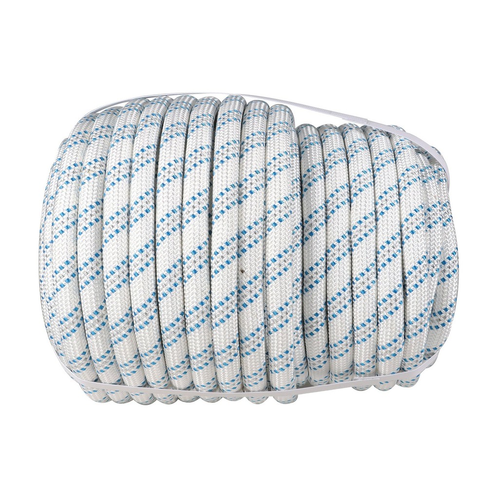 Double Braid Polyester Arborist Bull Nylon Rope Pulling Rigging Line 3/4" × 150'