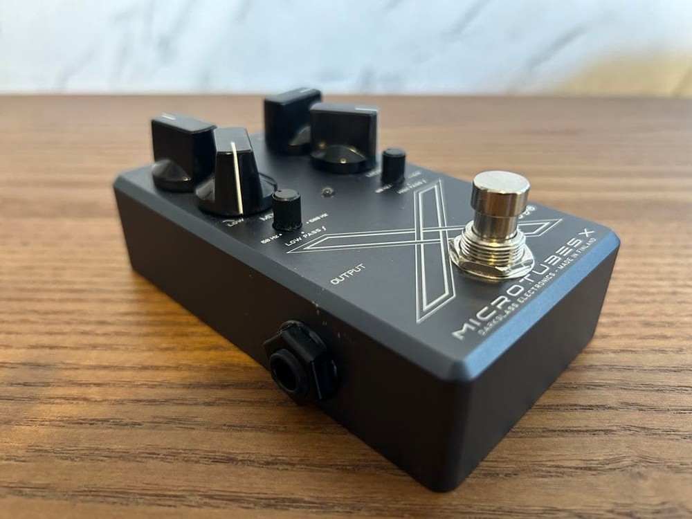 Darkglass MICROTUBES X bass effector operation confirmed