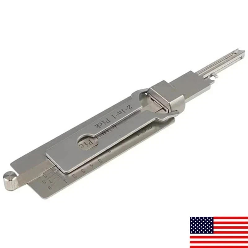 Hook And Pickup Tool Kit 2 In 1 Portable Lock Picking Set Ergonomic Handle******