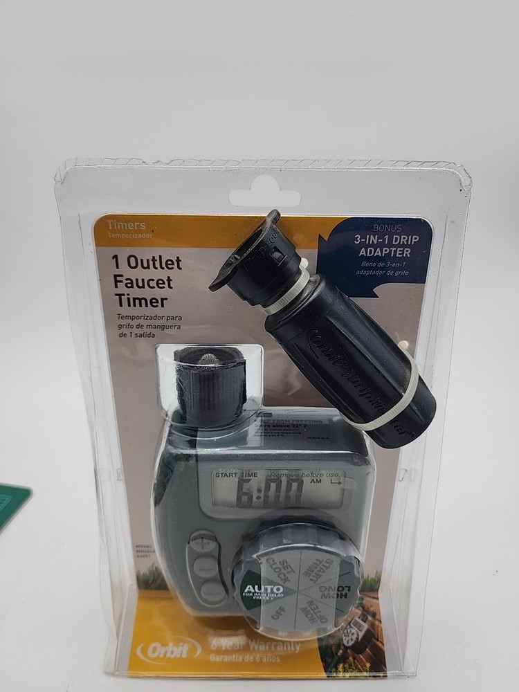 Orbit 1-Outlet Hose Faucet Timer 62051