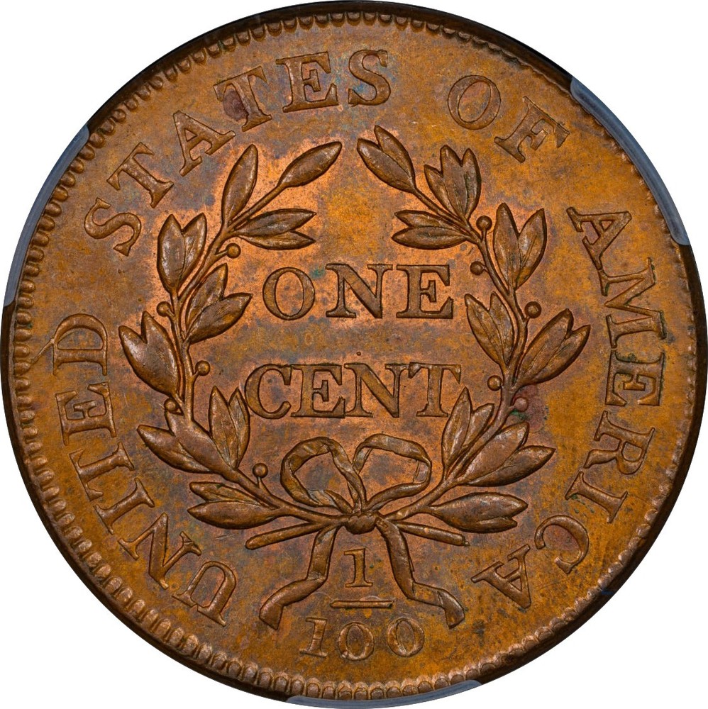 1803 DRAPED BUST 1C PCGS MS 64 RB