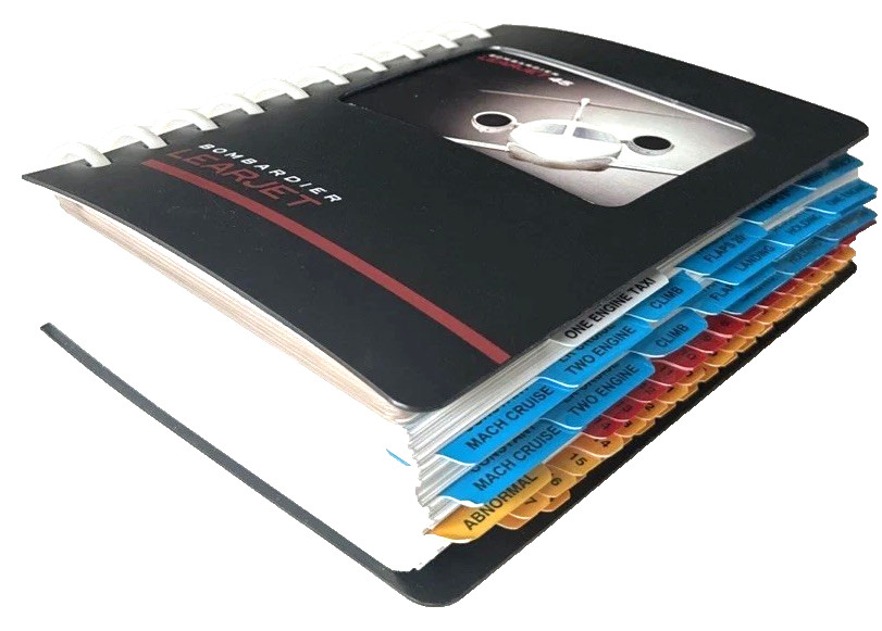 Bombardier LEARJET 45 Crew Checklist & Quick Reference Handbook CL-126B