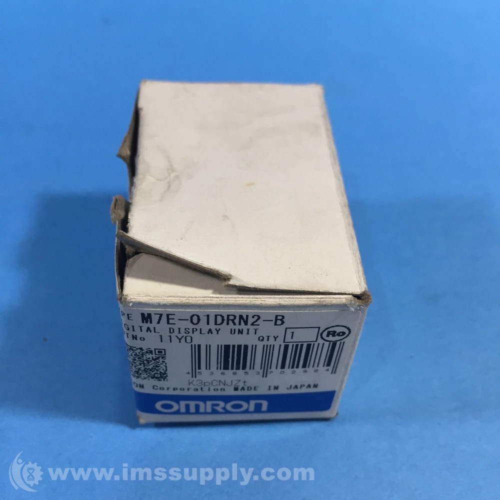 Omron M7E-01DRN2-B Digital Display Unit FNOB