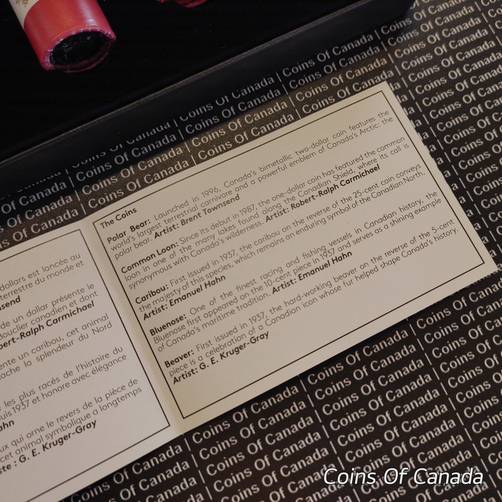 2017 Canada Special Wrap Roll Set - Traditional Classic Coin Set #coinsofcanada