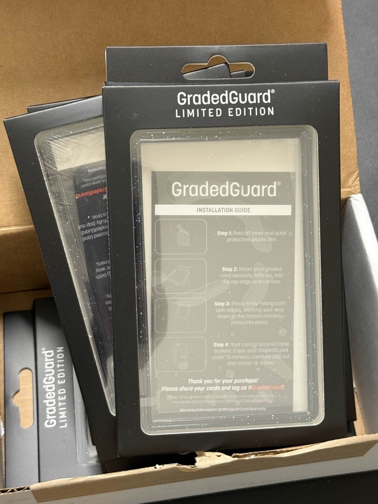 GradedGuard PSA Graded Card Case Guard Protector MIDNIGHT Limited Edition