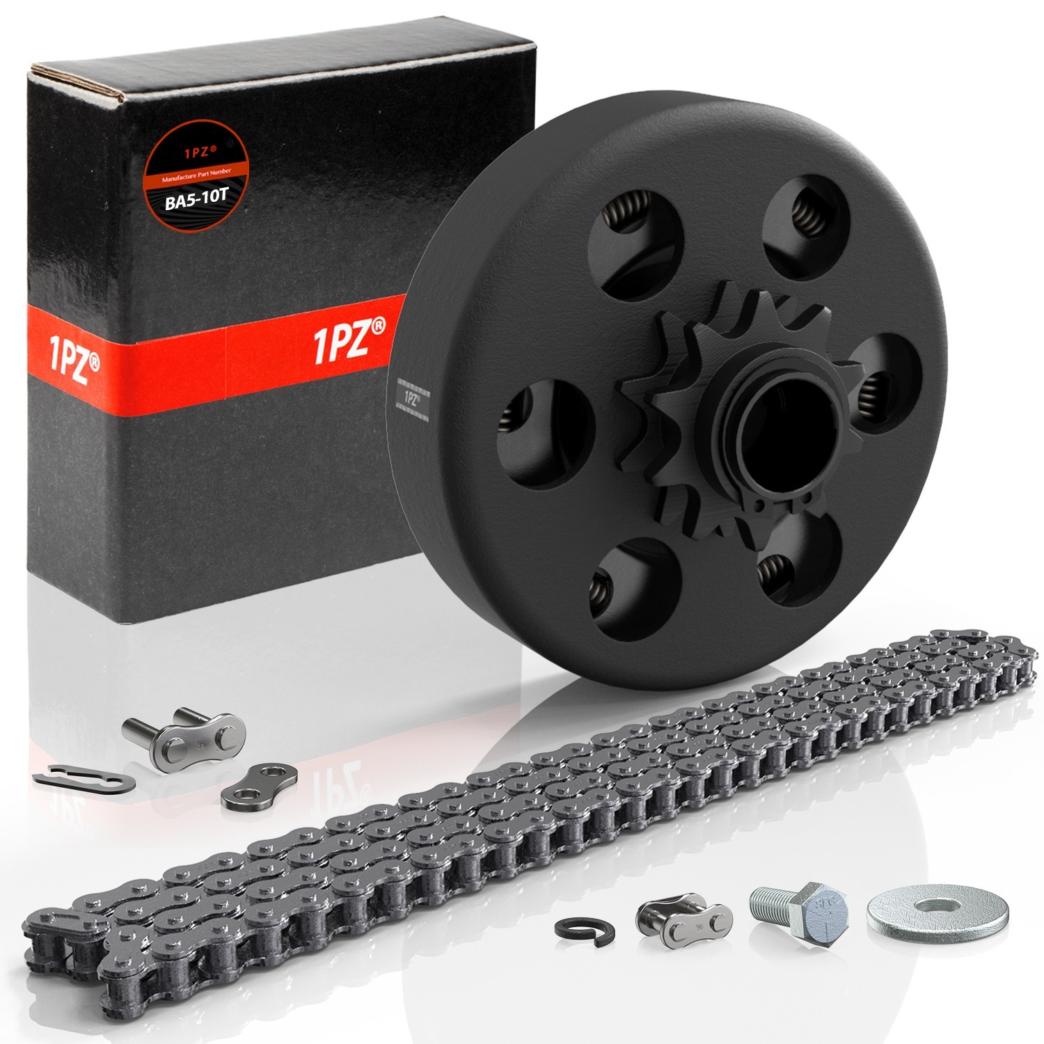 Clutch 3/4" Bore 10 Tooth For Arctic Cat 120 Sno Pro AC 120 ZR 120 Youth 2009-17