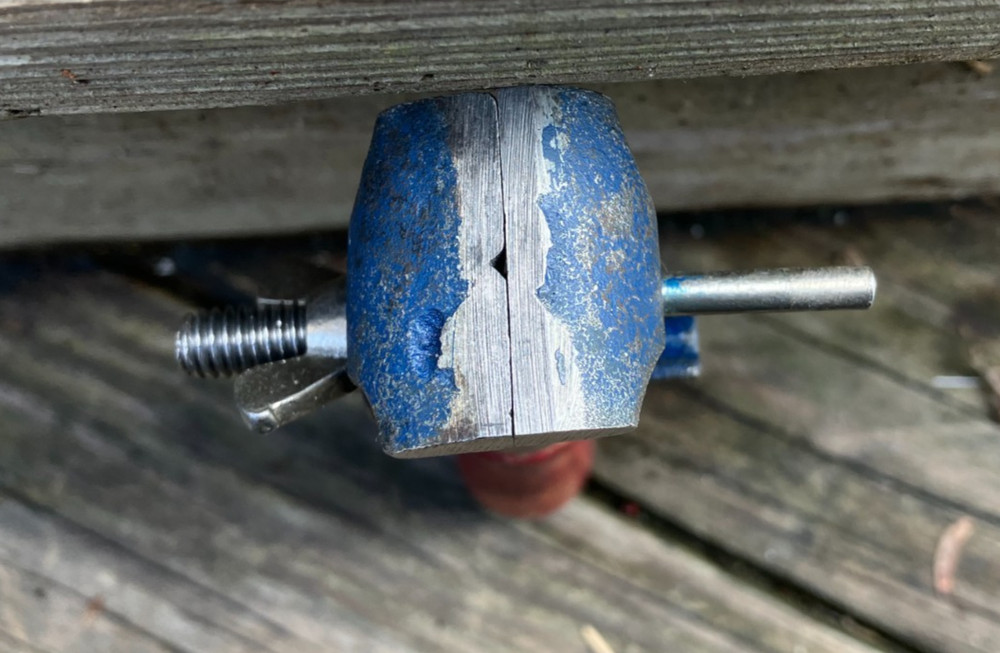 1960's Hand Vise 1.25” Jaws