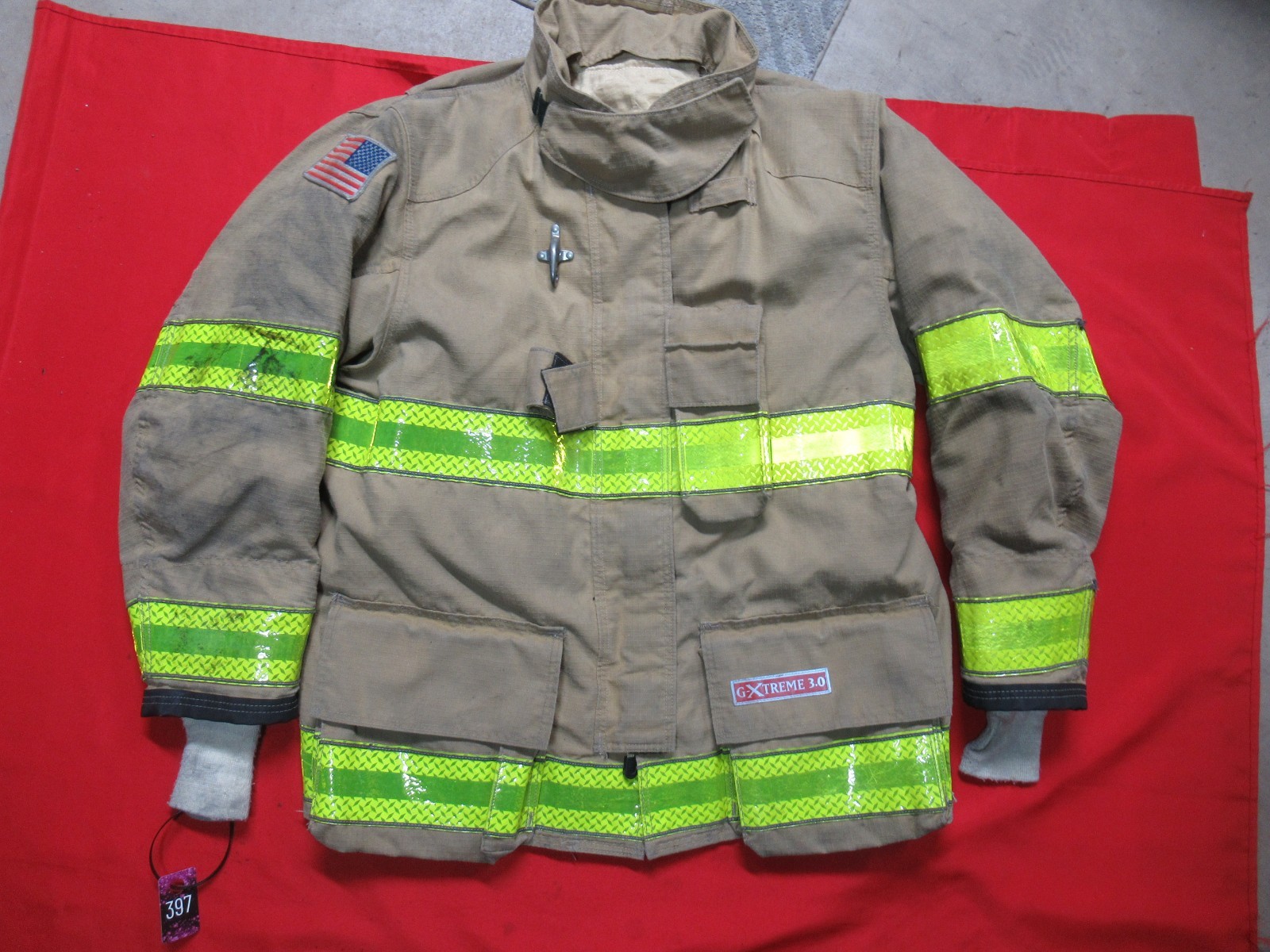 Mfg 2016 GLOBE GXTREME 3.0 JACKET 46 x 32 Firefighter COAT Turnout Bunker GEAR