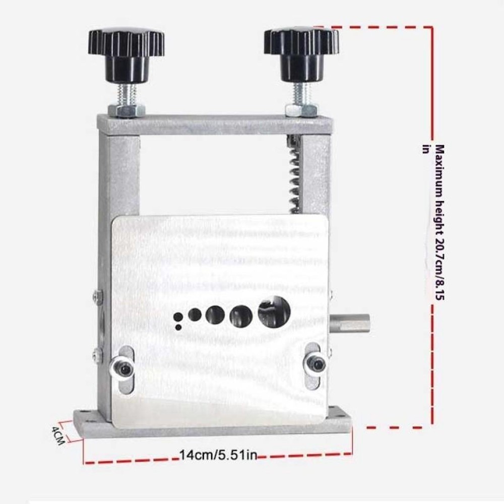 Manual Wire Stripping Machine Sturdy with 6 Channels Cable Stripping Tool