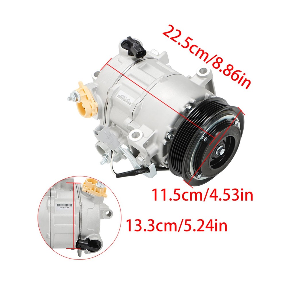 AC Compressor for 1500 5.7L 2014-2018 68140664AE